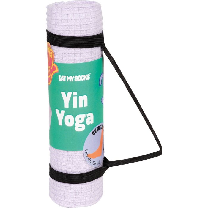 EatMySocks Dlouhé ponožky Yin Yoga Purple