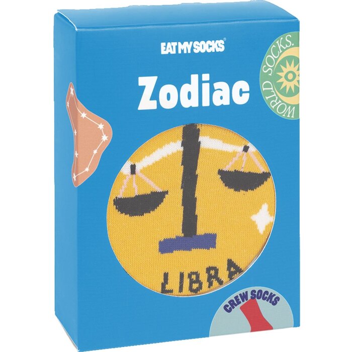 EatMySocks posádka ponožek znamení zvěrokruhu Váhy