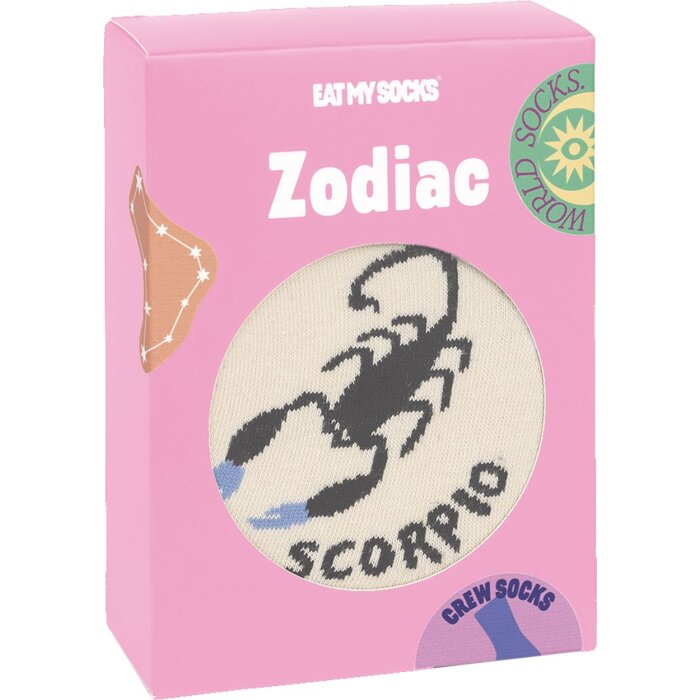 EatMySocks posádka ponožky hvězdné znamení Štír