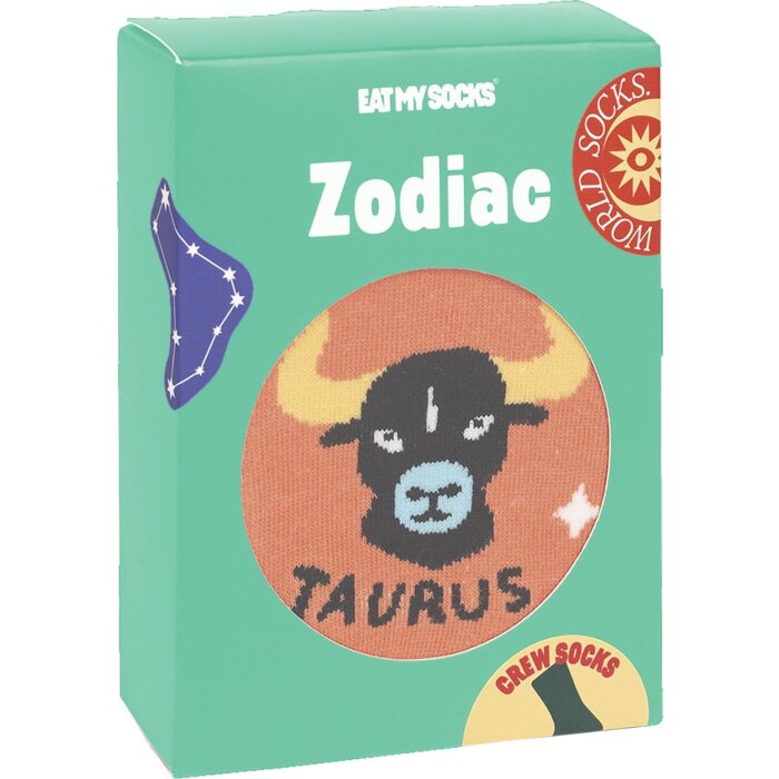 EatMySocks posádka ponožek znamení zvěrokruhu Býk