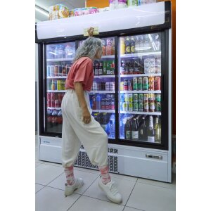 EatMySocks dvojité balení ponožek Strawberry Smoothie kotníkové ponožky crew sock