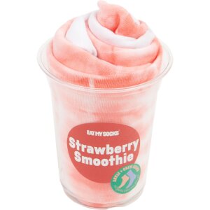EatMySocks dvojité balení ponožek Strawberry Smoothie kotníkové ponožky crew sock