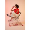 EatMySocks dvojité balení ponožek Strawberry Smoothie kotníkové ponožky crew sock