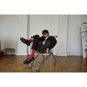 EatMySocks dvojité balení ponožek Rump Steak 2 páry bavlna 30° prací cyklus