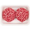 Dvojité balení krátkých ponožek EatMySocks Beef Burger