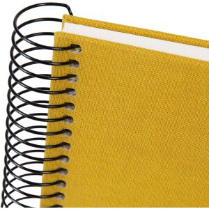 Goldbuch spirálové album Bella Vista mustard 24x17 cm 40 bílých stran plátno