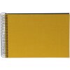 Goldbuch spirálové album Bella Vista mustard 24x17 cm 40 černých stran