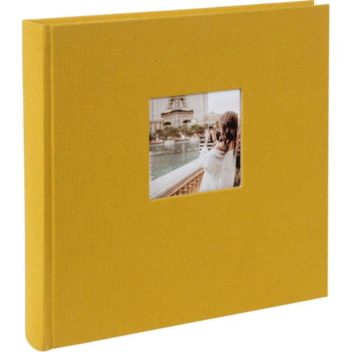 Goldbuch fotoalbum Bella Vista hořčice 25x25 cm 60 bílých stran
