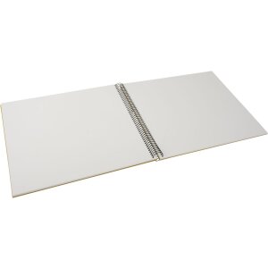 Goldbuch spirálové album Bella Vista hořčice 34x30 cm 40 bílých stran