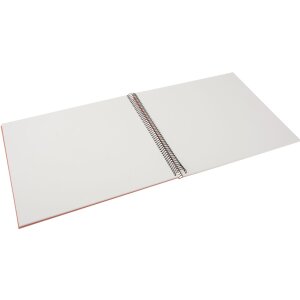 Goldbuch spirálové album Bella Vista lososová 34x30 cm 40 bílých stránek fotokarton