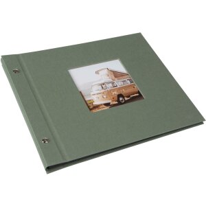 Goldbuch album se šroubovacím uzávěrem Bella Vista Artichoke 30x25 cm 40 černých stran