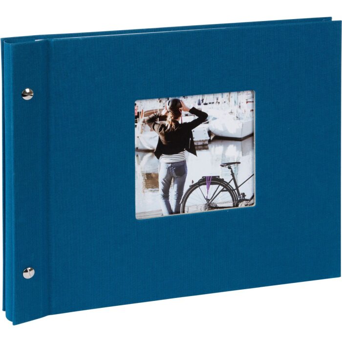 Šroubovací album Goldbuch Bella Vista Petrol 30x25 cm 40 bílých stran