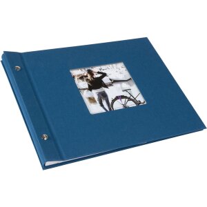 Šroubovací album Goldbuch Bella Vista Petrol 30x25 cm 40 bílých stran