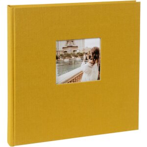 Goldbuch fotoalbum Bella Vista mustard 30x31 cm 60...