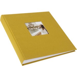 Goldbuch fotoalbum Bella Vista mustard 30x31 cm 60 bílých stran