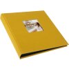 Goldbuch fotoalbum Bella Vista hořčicové plátno 60 stran 30x31cm se skelnou vazbou