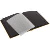 Goldbuch fotoalbum Bella Vista hořčicové plátno 60 stran 30x31cm se skelnou vazbou