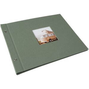 Šroubovací album Goldbuch Bella Vista Artichoke 40 černých stran 39x31 cm