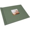 Goldbuch album se šroubovacím uzávěrem Bella Vista Artichoke 40 stran plátěný obal 39x31 cm
