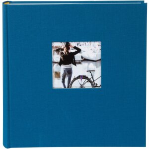 Goldbuch Jumbo fotoalbum Bella Vista Petrol 30x31 cm 100 bílých stran plátno