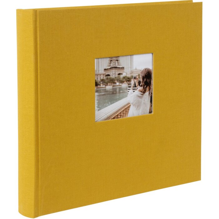 Goldbuch Jumbo fotoalbum Bella Vista hořčice 30x31 cm 100 bílých stran
