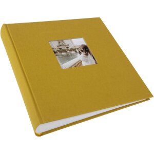 Goldbuch Jumbo fotoalbum Bella Vista hořčice 30x31 cm 100 bílých stran