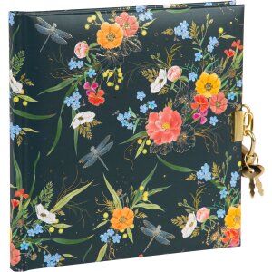 Goldbuch diář Verano tmavý 16,5x16,5 cm 96 bílých stran