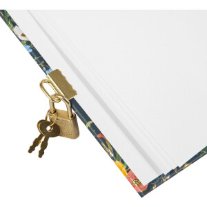 Goldbuch diář Verano tmavý 16,5x16,5 cm 96 bílých stran