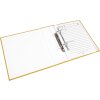 Goldbuch složka na recepty Bella Vista hořčice 21x24 cm plátěná kroužková mechanika