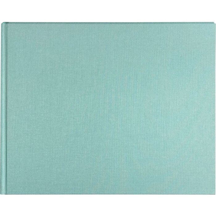 Goldbuch kniha návštěv Bella Vista aqua 25x20 cm 100 bílých stran