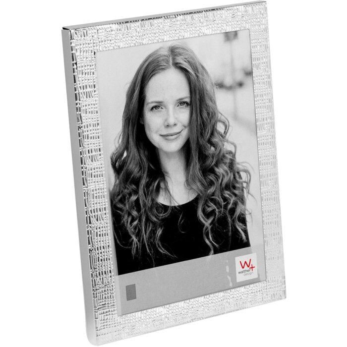 Hliníkový fotorámeček Walther Mirja 15x20 cm stříbrný lesklý