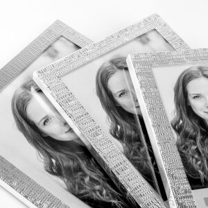 Hliníkový fotorámeček Walther Mirja 15x20 cm stříbrný lesklý
