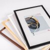 Dřevěný rám Walther Select 10x15 cm přírodní umělecké sklo