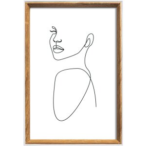 Dřevěný rám Walther Silhouette 20x30 cm...