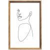 Dřevěný rám Walther Silhouette 20x30 cm přírodní