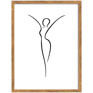 Dřevěný rám Walther Silhouette 30x40 cm...