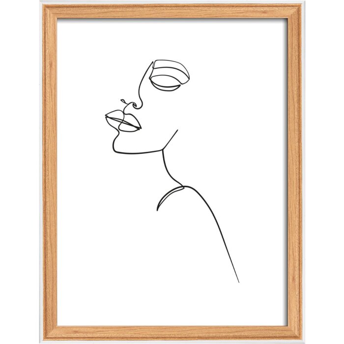 Dřevěný rám Walther Silhouette 15x20 cm buk