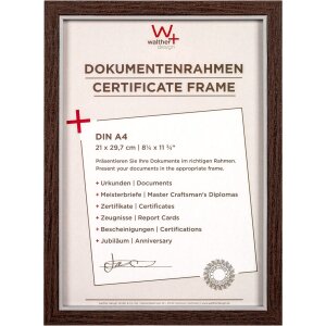 Rámeček na obraz Walther Hygge MDF se stříbrným vnitřním okrajem čiré sklo různé barvy barvy
