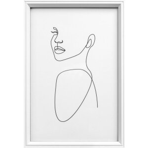 Walther dřevěný rám Silueta MDF dřevo 10x15 cm až 30x40 cm čiré sklo sklo