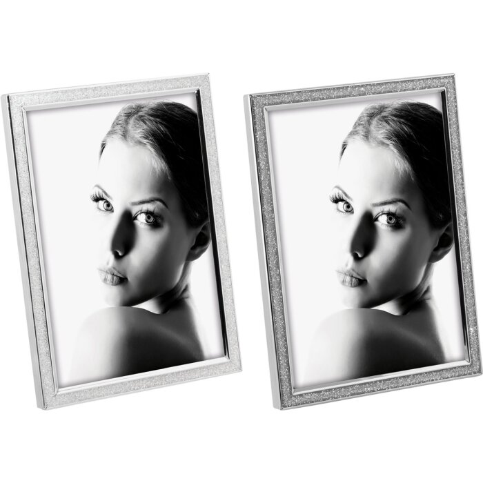 Mascagni A1066 Kovový fotorámeček 10x15 až 20x25 cm Stříbrná bílá