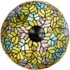 LumiLamp 5LL-6312 Tiffany stolní lampa zelená Ø 40x60 cm E27-max 2x60W