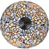 LumiLamp 5LL-6344 Tiffany stolní lampa modrá Ø 40x60 cm E27-max 2x60W