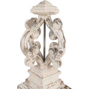Clayre & Eef 5LMC0032 Stolní lampa béžová šedá Ø 40x79 cm E27-max 1x60W