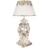 Clayre & Eef 5LMC0032 Stolní lampa béžová šedá Ø 40x79 cm E27-max 1x60W
