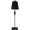 Clayre & Eef 5LMP670 Stolní lampa černá Ø 20x75 cm E27-max 1x60W