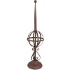 Clayre & Eef 5Y1038 Zahradní dekorace červená, hnědá Ø 16x61 cm