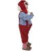 Clayre & Eef 65234 Vánoční dekorace Father Christmas Red 16x8x28 cm