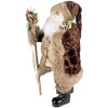 Clayre & Eef 65260 Father Christmas Brown Beige 26x16x47 cm Dekorace ve venkovském stylu