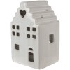 Clayre & Eef 6CE1588L Stojan na čajové svíčky Christmas Cottage Beige 10x9x17 cm