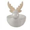 Clayre & Eef 6CE1589 Servírovací mísa béžová 17x12x15 cm
